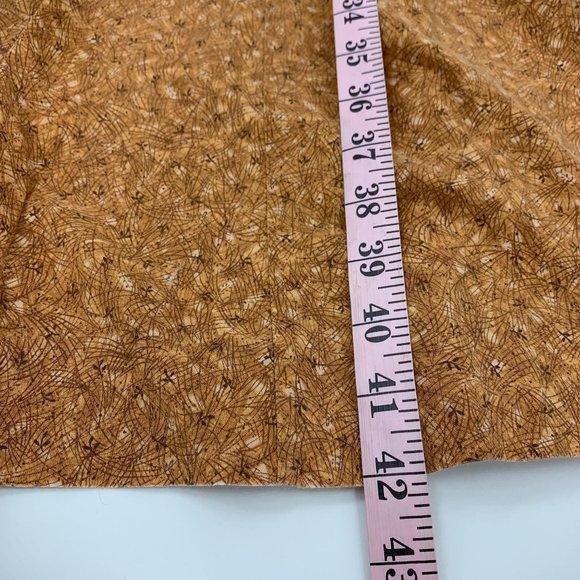 Vintage Collared Work Day Dress Size L Large Brown - Picture 6 of 6